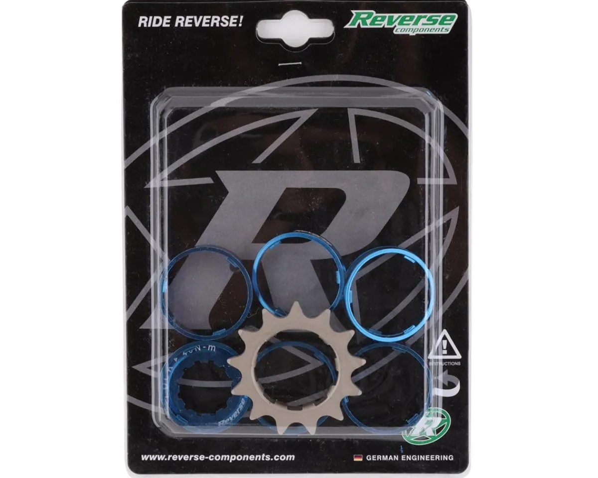 Reverse Components Cassettes|Single Speed Kit (Blue) (13T)