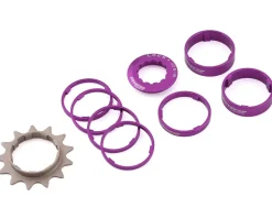 Reverse Components Cassettes|Single Speed Kit (Purple) (13T)