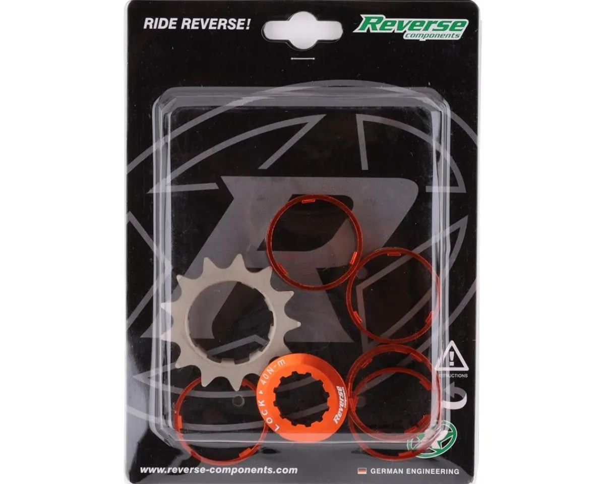 Reverse Components Cassettes|Single Speed Kit (Orange) (13T)