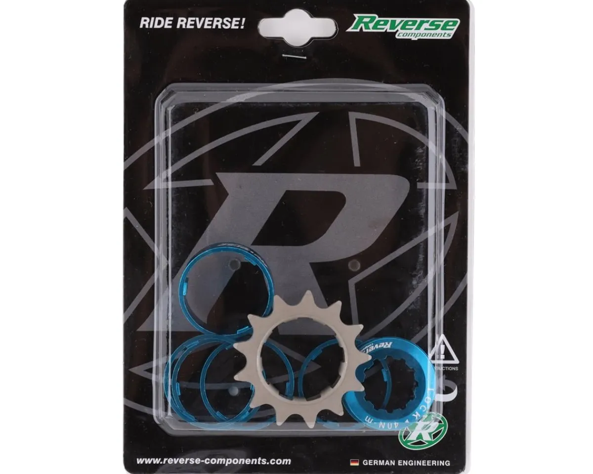 Reverse Components Cassettes|Single Speed Kit (Light Blue) (13T)