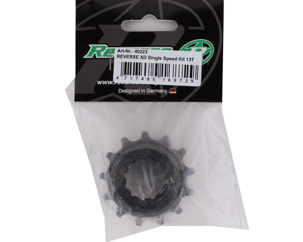Reverse Components Cassettes|Single Speed XD Conversion Kit (Black) (For SRAM XD) (13T) (3/32")