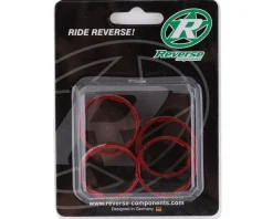 Reverse Components Headsets & Spacers|Ultralight Headset Spacer Set (Red) (4)