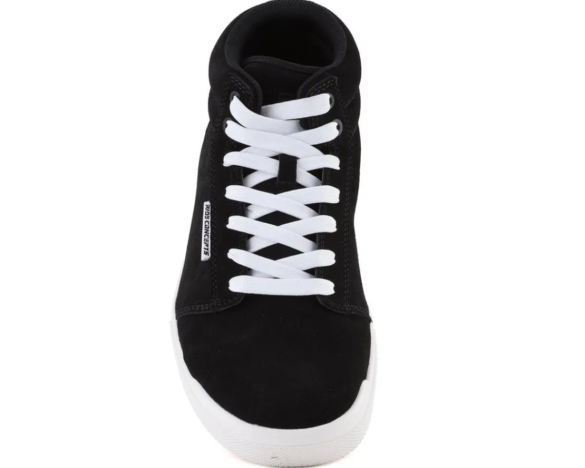Ride Concepts Shoes|Clothing Sale|Men's Vice Mid Flat Pedal Shoe (Black/White) (7)