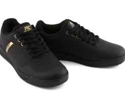 Ride Concepts Shoes|Shoes, Socks, & Footwear|Women's Hellion Elite Flat Pedal Shoe (Black/Gold) (6)
