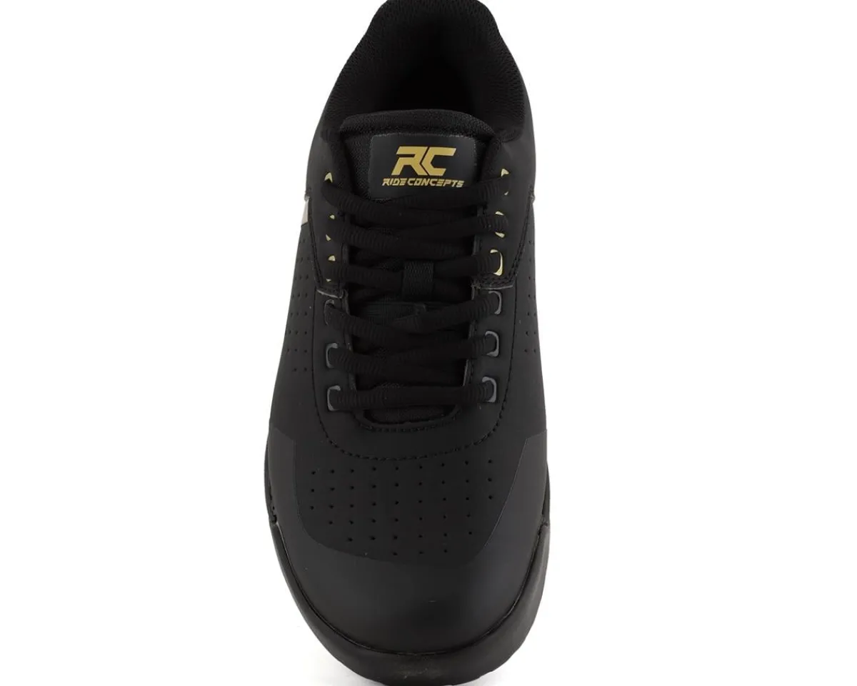 Ride Concepts Shoes|Shoes, Socks, & Footwear|Women's Hellion Elite Flat Pedal Shoe (Black/Gold) (6)