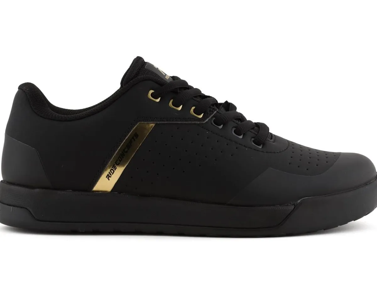 Ride Concepts Shoes|Shoes, Socks, & Footwear|Women's Hellion Elite Flat Pedal Shoe (Black/Gold) (6)