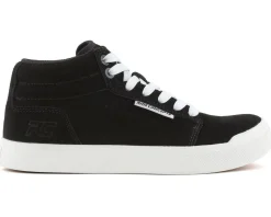 Ride Concepts Shoes|Youth & Kids|Youth Vice Mid Flat Pedal Shoe (Black/White) (2)