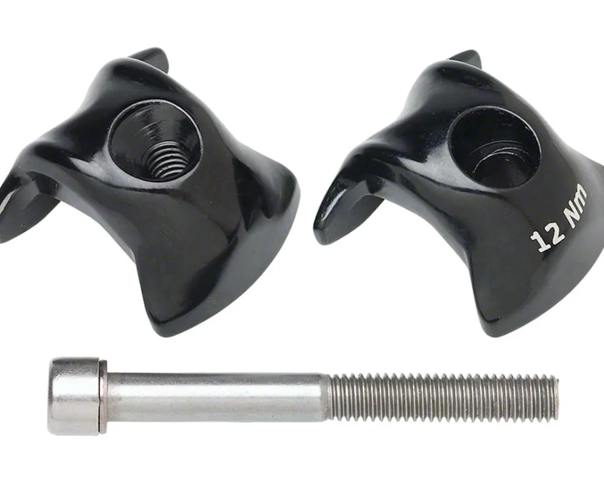 Ritchey Seatposts & Clamps|Holiday Shopping|Alloy 1-bolt Seatpost Clamp Kit (Black) (7x9.6mm Rails)