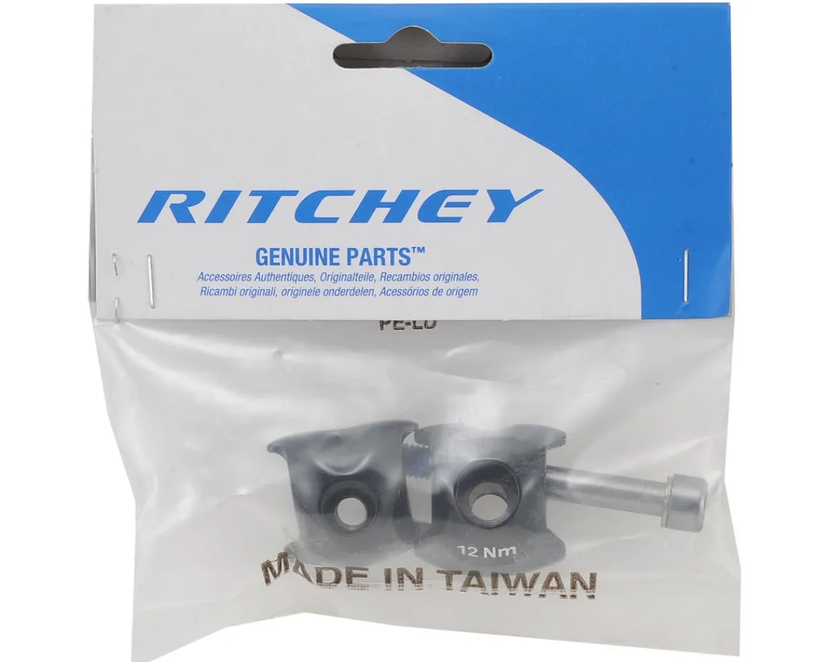 Ritchey Seatposts & Clamps|Carbon 1-Bolt Seatpost Clamp Kit (7x7mm Rails) (Black)