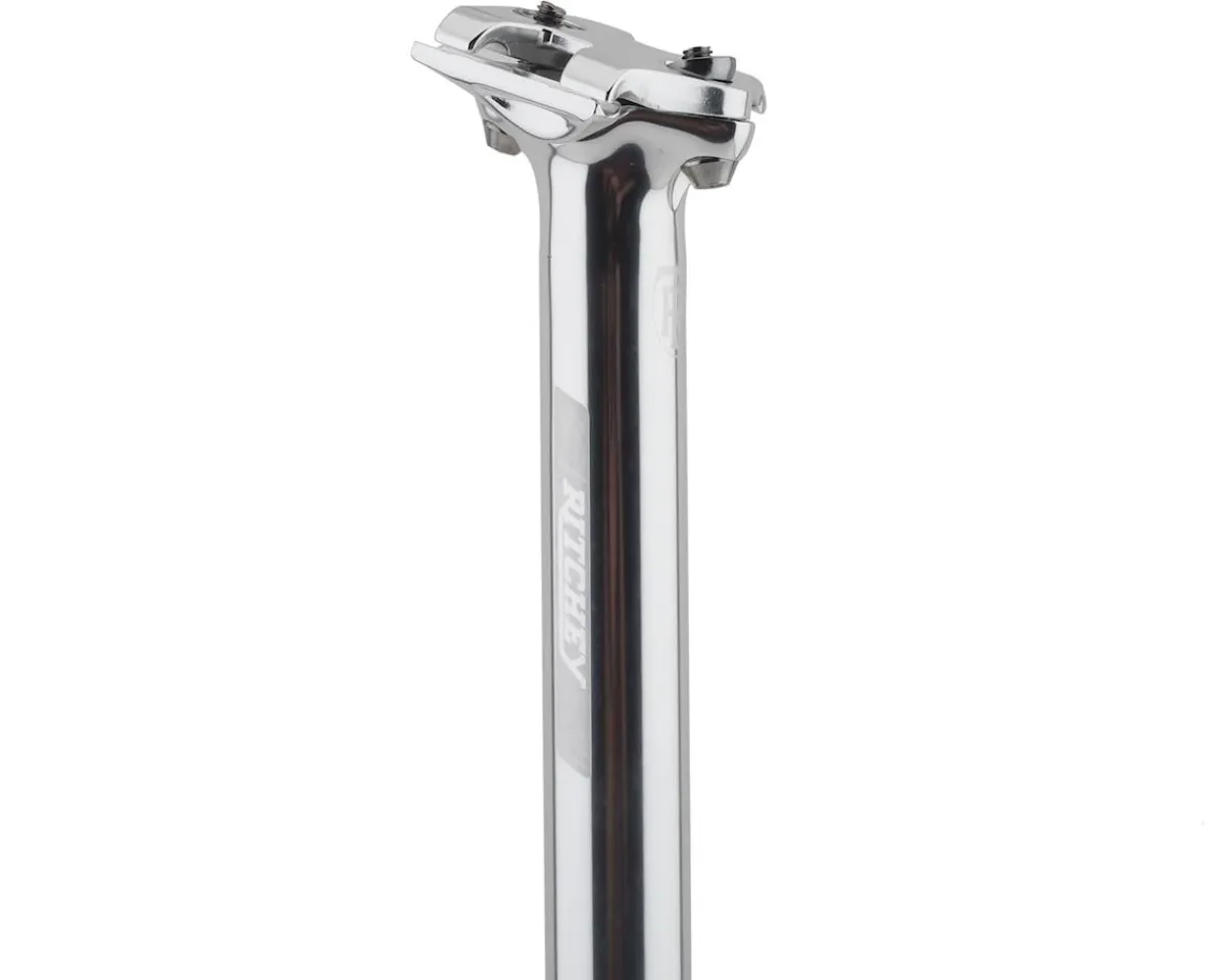 Ritchey Seatposts & Clamps|Classic Seatpost (High-Polish Silver) (27.2mm) (350mm) (0mm Offset)