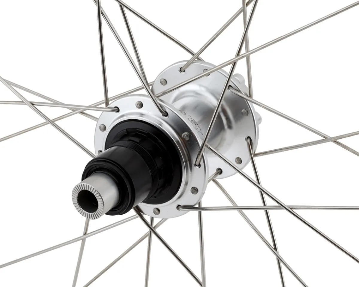 Ritchey Wheels & Parts|Holiday Shopping|Classic Zeta Disc Wheelset (Silver) (SRAM XDR) (12x100mm, 12x142mm) (700c) (6-Bolt) (Tubeless)