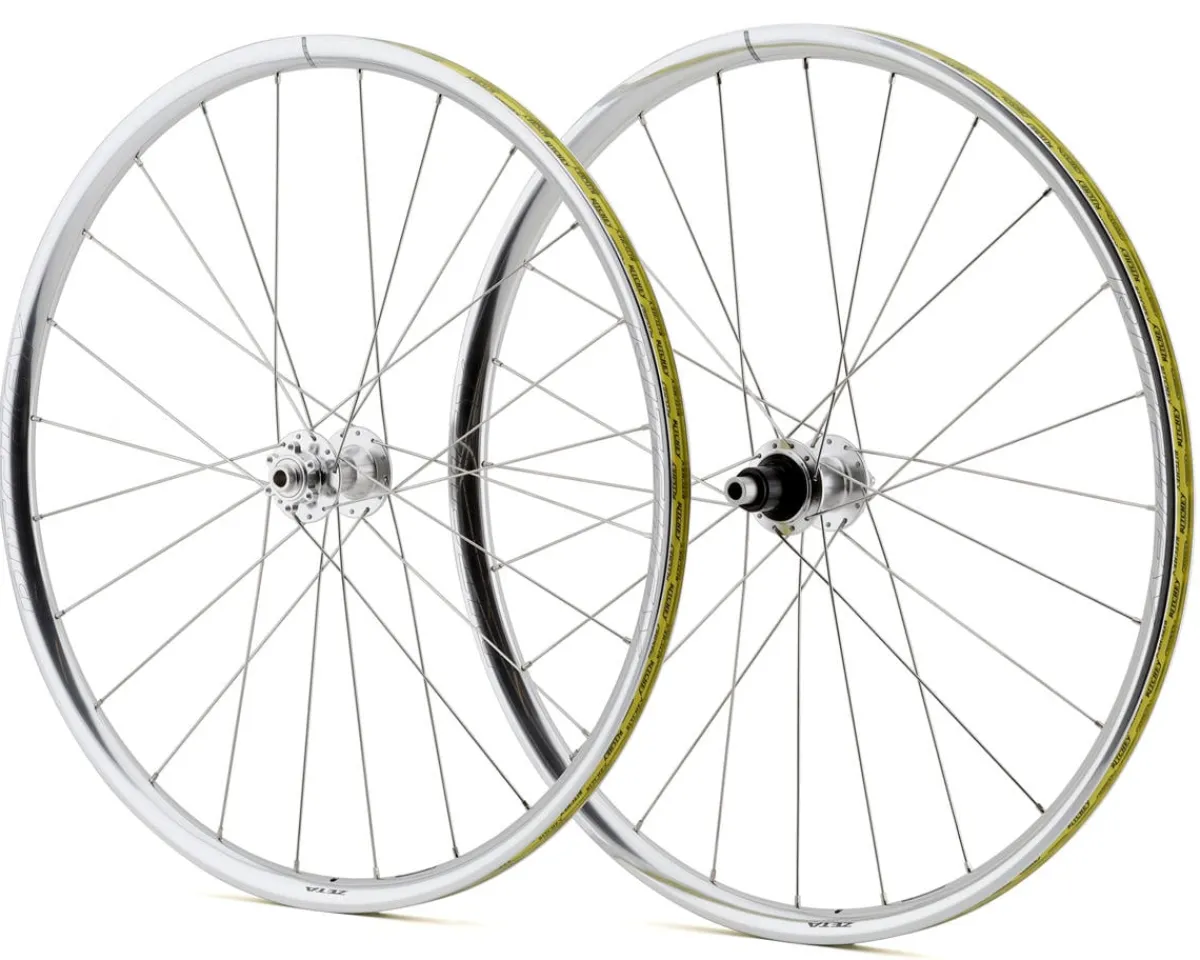 Ritchey Wheels & Parts|Holiday Shopping|Classic Zeta Disc Wheelset (Silver) (SRAM XDR) (12x100mm, 12x142mm) (700c) (6-Bolt) (Tubeless)