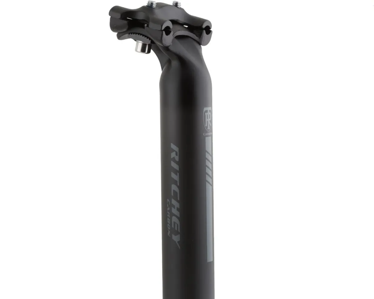 Ritchey Seatposts & Clamps|Holiday Shopping|Comp Carbon 2-Bolt Seatpost (Black) (31.6mm) (350mm) (25mm Offset)