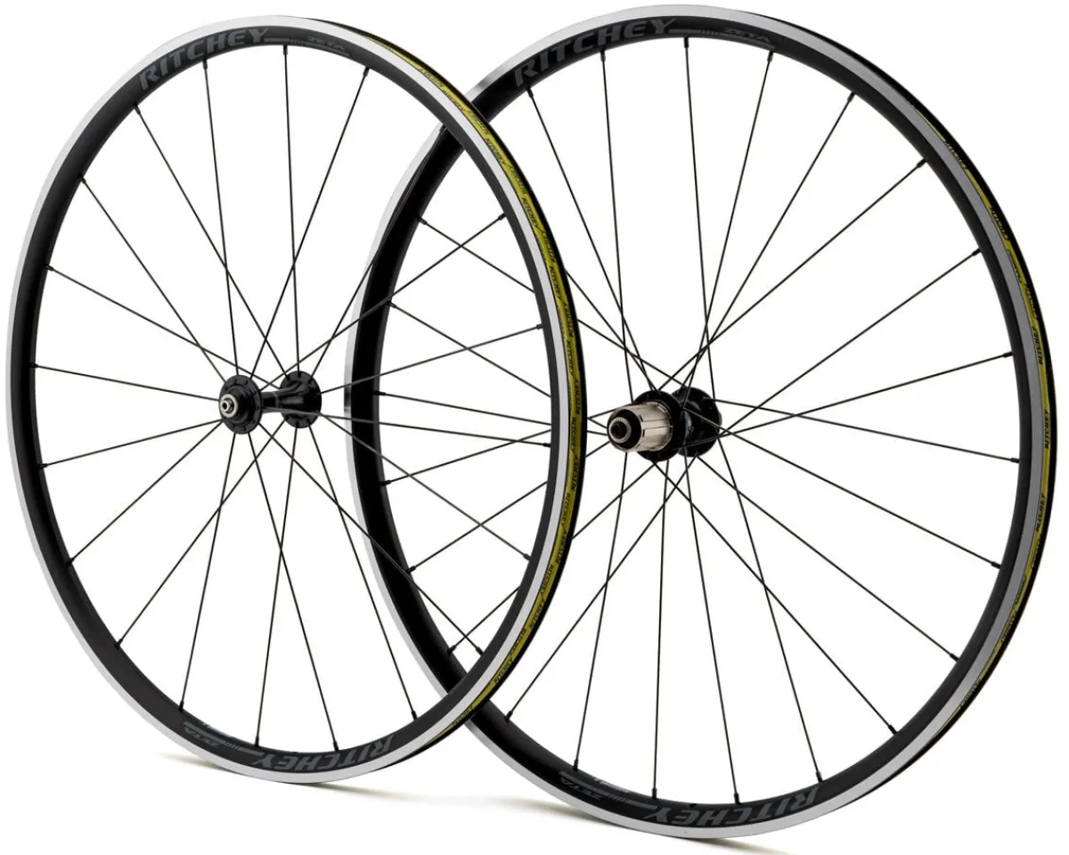 Ritchey Wheels & Parts|Holiday Shopping|Comp Zeta Rim Brake Wheelset (Black) (Shimano HG 11/12) (QR x 100, QR x 130mm) (700c) (Tubeless)