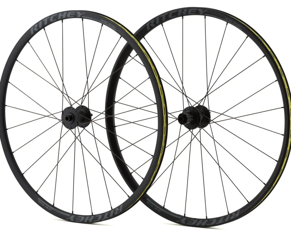 Ritchey Wheels & Parts|Comp Zeta V2 Disc Wheelset (Black) (Shimano HG 11/12) (12x100mm, 12x142mm) (700c) (6-Bolt) (Tubeless)