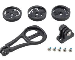 Ritchey Bike Computers|Mounts & Handlebar Accessories|Lollipop Accessory Mount (Black) (Fits Garmin/Wahoo/Bryton/GoPro)