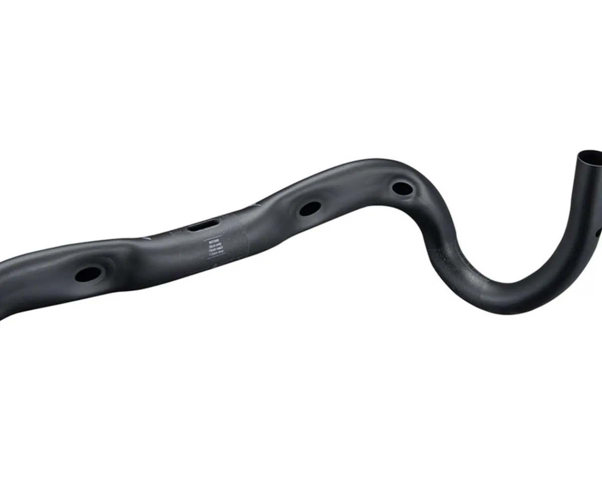 Ritchey Handlebars|Holiday Shopping|WCS Butano Handlebar w/ Internal Routing (Matte Black) (40cm) (31.8mm) (18° Flare)