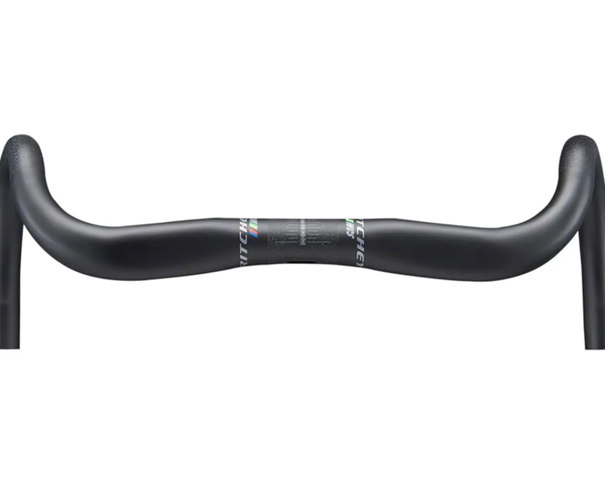 Ritchey Handlebars|Holiday Shopping|WCS Butano Handlebar w/ Internal Routing (Matte Black) (40cm) (31.8mm) (18° Flare)