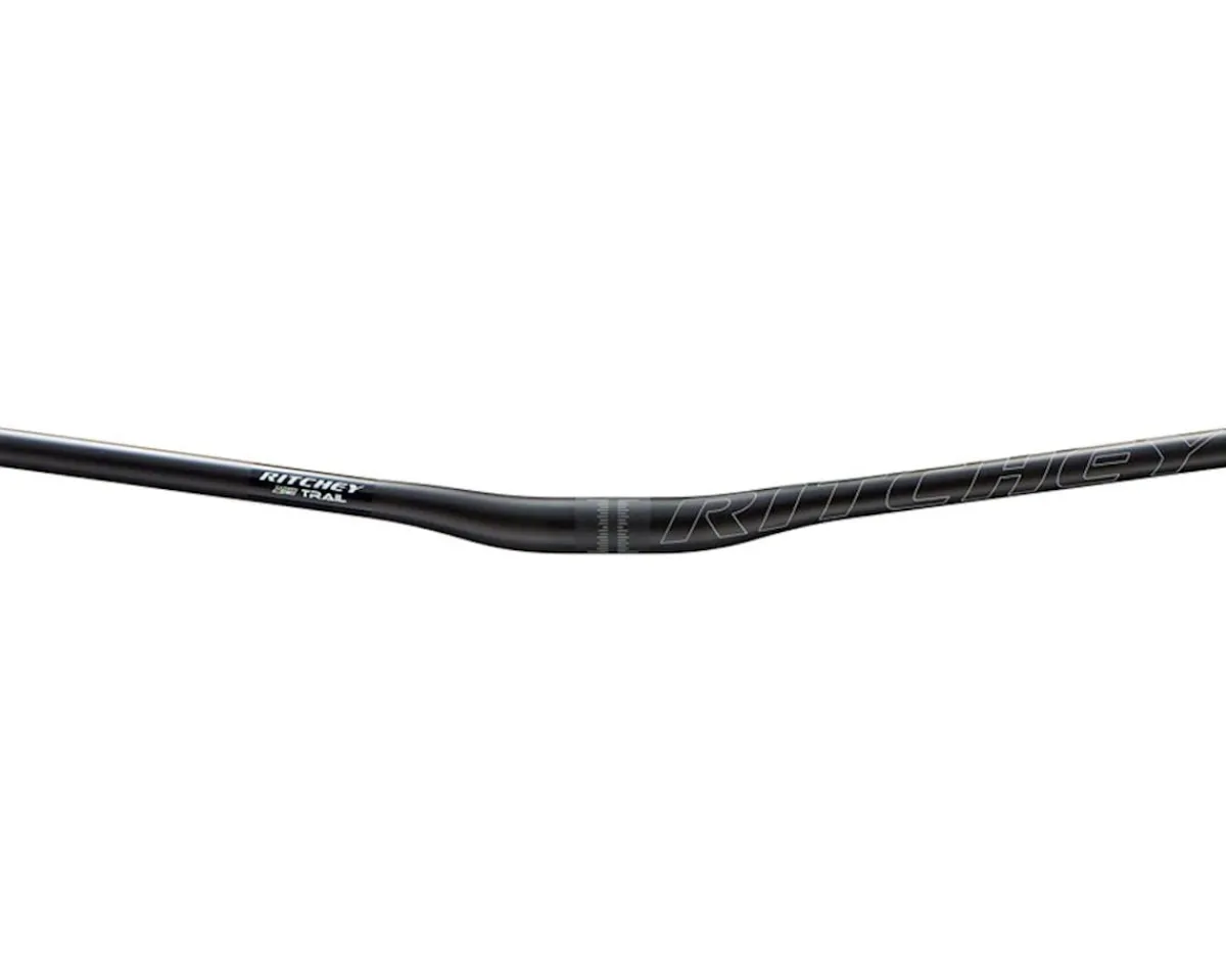Ritchey Handlebars|Holiday Shopping|WCS Carbon Trail Rizer Bar (Black) (31.8mm Clamp) (15mm Rise) (780mm) (6/9° Sweep)