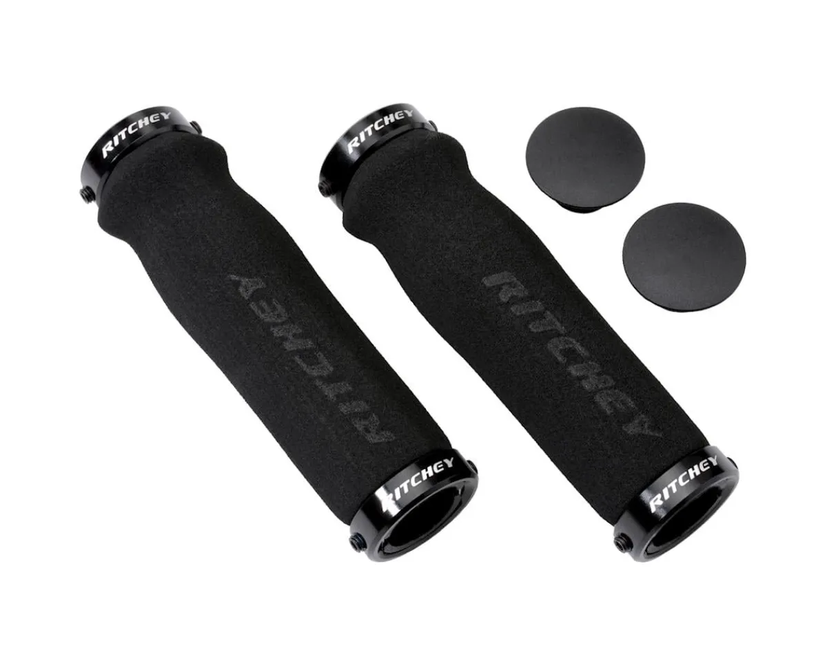 Ritchey Grips & Handlebar Tape|WCS Ergo Locking True Grips (Black)