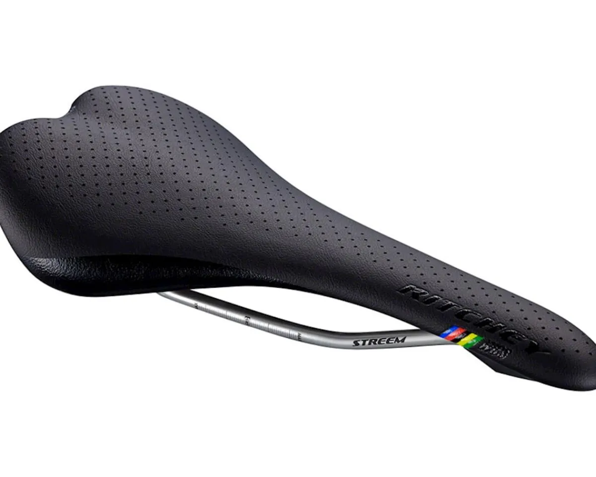 Ritchey Saddles & Seats|WCS Streem Saddle (Black) (Titanium Rails) (132mm)
