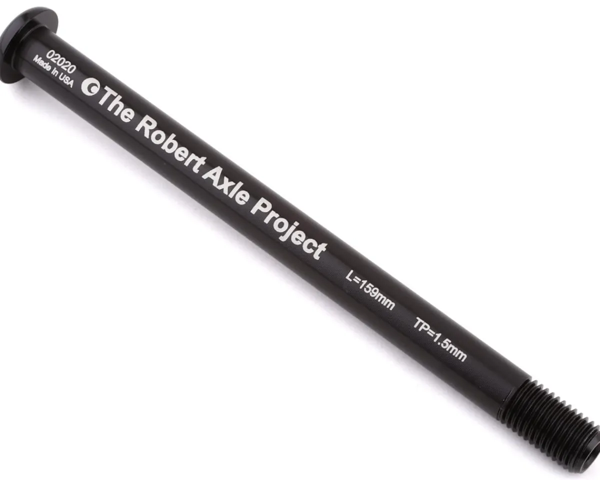 Robert Axle Project Wheels & Parts|Lightning Bolt-on Rear Axle (Black) (159mm) (M12 x 1.5)