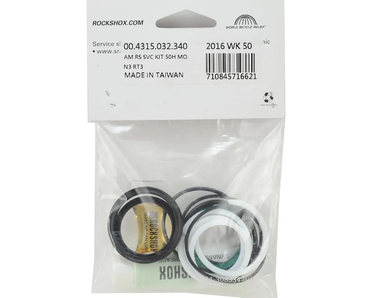 RockShox Suspension|Basic Air Can Service Kit (2013 Monarch RT3) (High Volume)