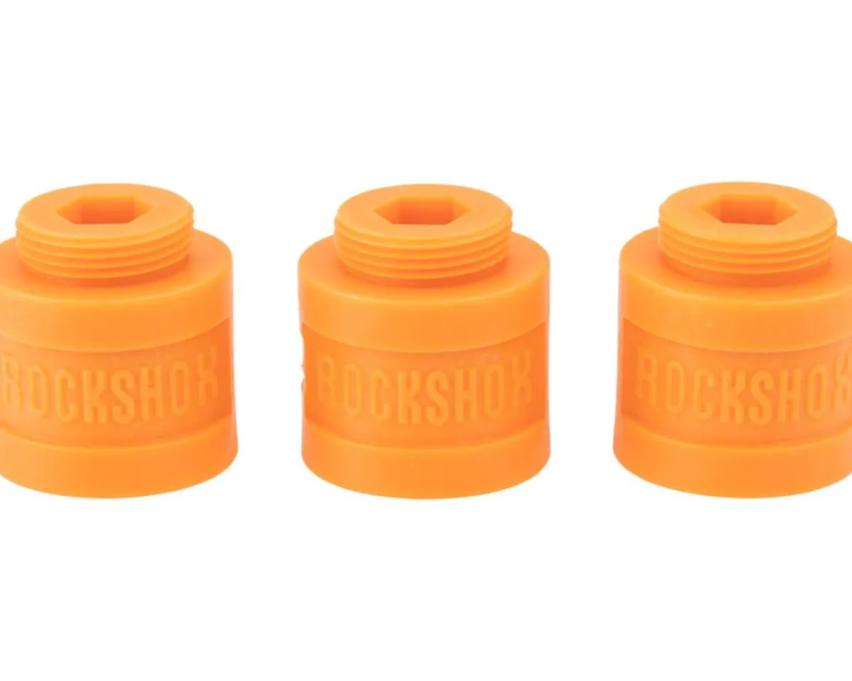 RockShox Suspension|Bottomless Tokens (35mm) (Steel Tube) (Solo Air, 35 Silver A1) (Qty 3)