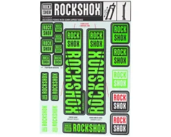 RockShox Frame Protection & Decals|Decal Kit (35m) (Green)
