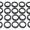 RockShox Suspension|Dust Seals (35mm Flangeless SKF) (Black) (20 Pack) (Pike/Lyrik B1/Yari/BoXXer/Domain Dual Crown)