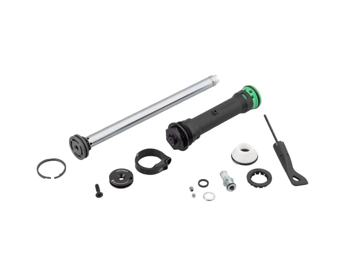 RockShox Suspension|Fork Damper Assembly (Remote 17mm (PopLoc, Pre-2013 PushLoc) Turnkey, 27"/29" - Judy Silver A1+/30 Silver A3+ (2018+)