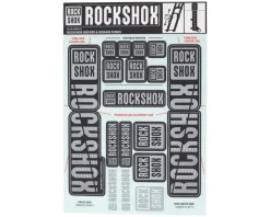 RockShox Suspension|Fork Decal Kit (Grey) (For BoXXER and Domain Forks)