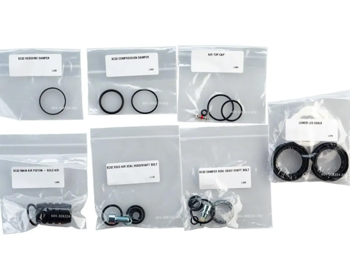 RockShox Suspension|Fork Service Kit (Full) (XC32 Solo Air/Recon Silver) (B1)