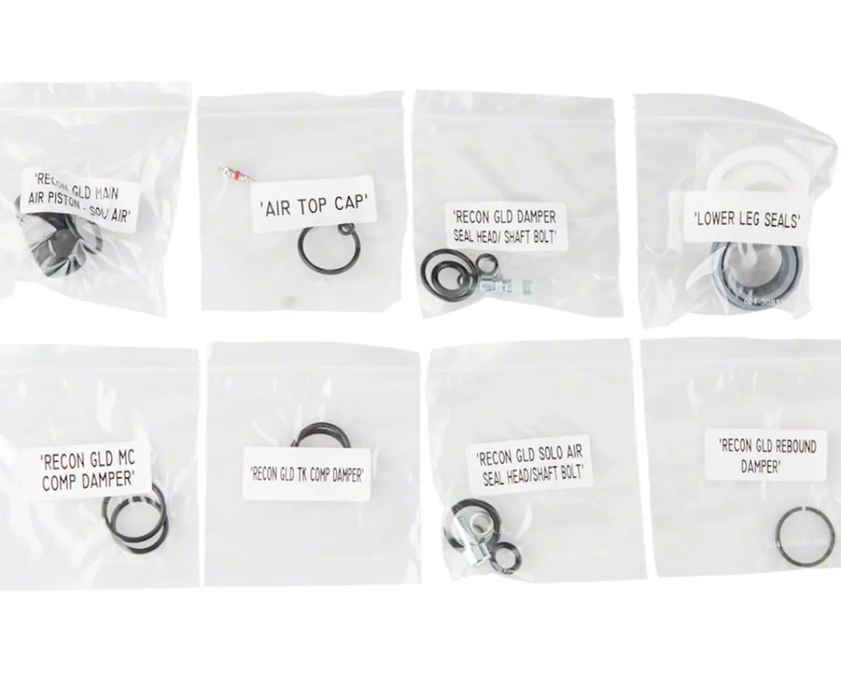 RockShox Suspension|Fork Service Kit (Full) (Recon Gold) (2013-2016) (Solo Air)