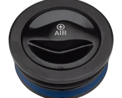 RockShox Suspension|Fork Spring Air Top Cap & Valve Cover (Black) (38mm Debonair) (ZEB A1+)