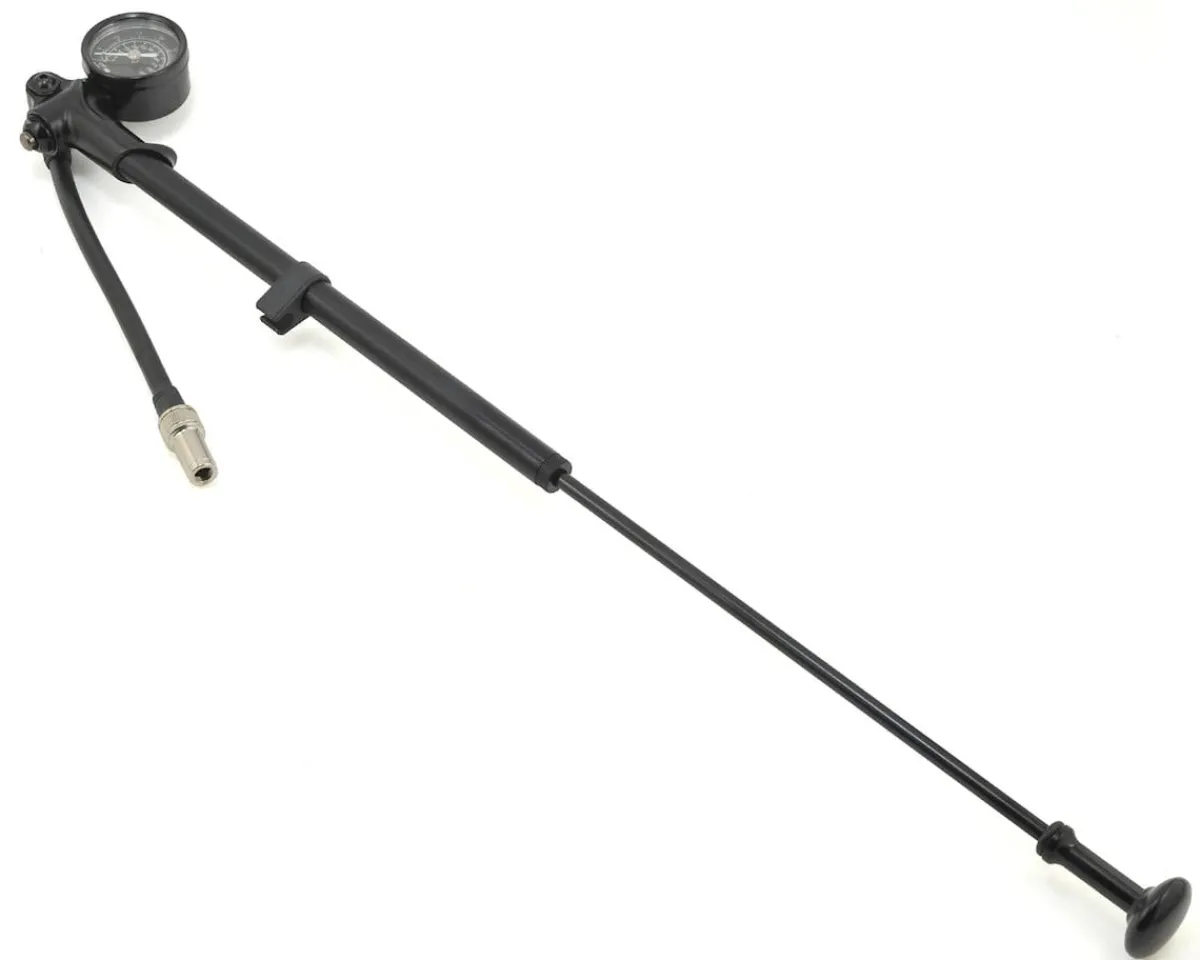 RockShox Pumps & Co2|Suspension|High-Pressure Fork/Shock Pump (Black) (600 PSI)