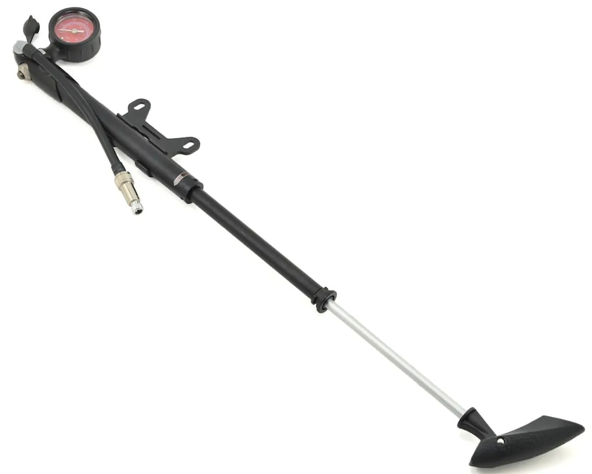 RockShox Pumps & Co2|Suspension|High Pressure/High Volume Convertible Air Pump (Black) (300 PSI)