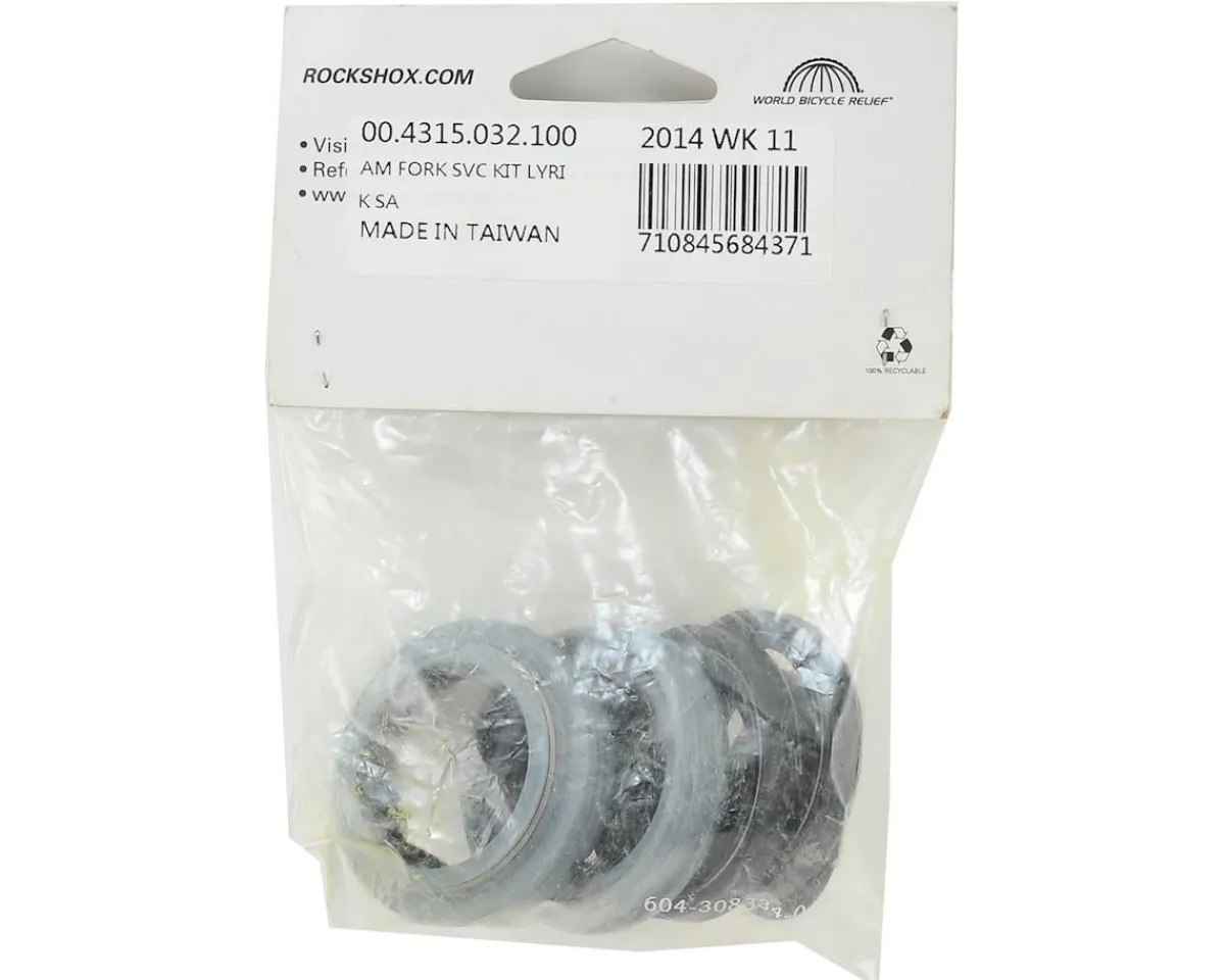 RockShox Suspension|2012-2014 Lyrik Solo Air Basic Service Kit (Includes Dust Seals, Foam Rings, O-Ring Seals)