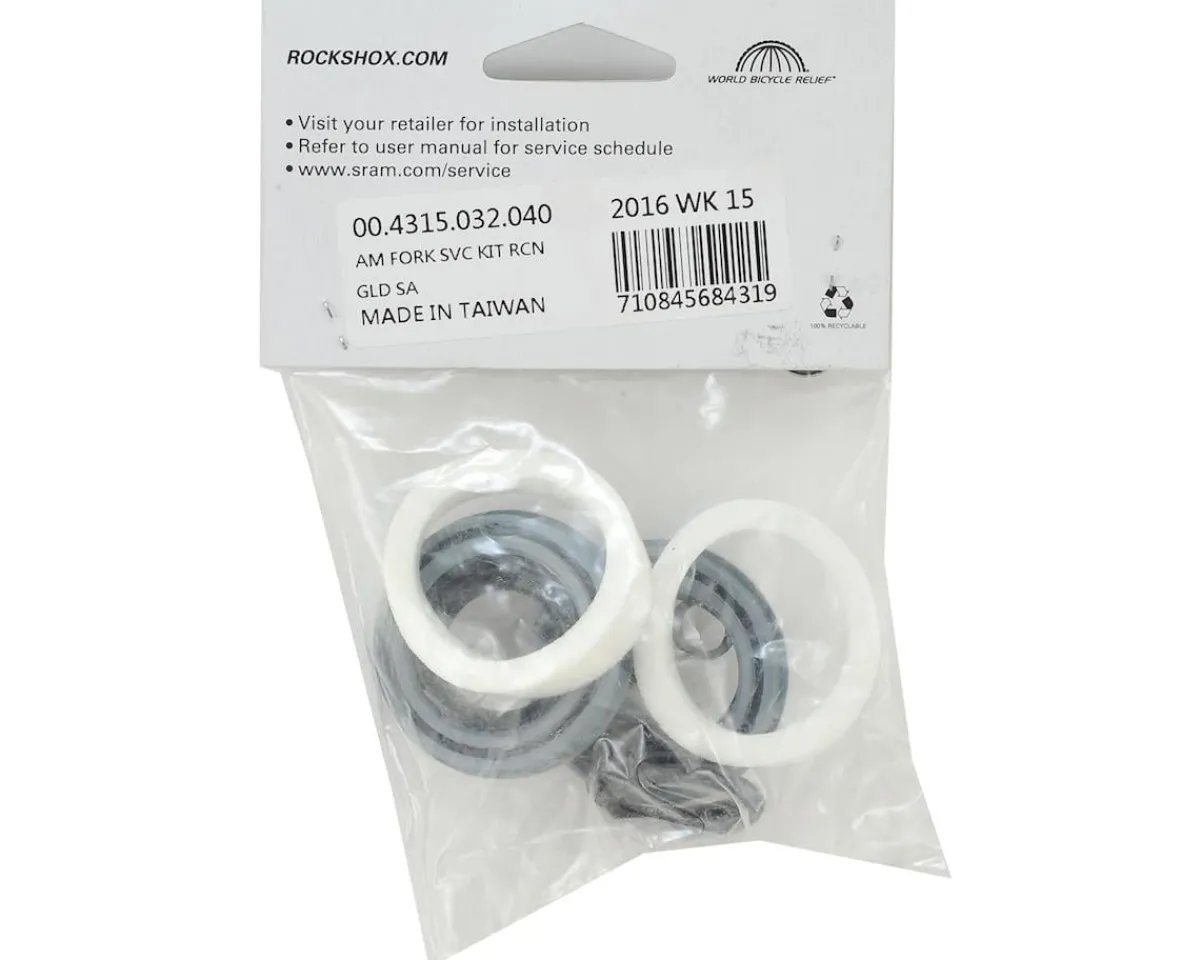 RockShox Suspension|2012 Recon Gold Solo Air Basic Service Kit (Includes Dust Seals, Foam Rings, O-Ring Seals)