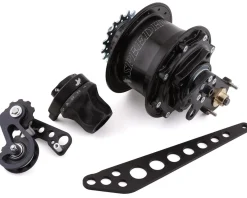 Rohloff Wheels & Parts|Disc Speedhub (Black) (Internal 14 Speed) (4-Bolt) (QR x 135mm) (32H) (Includes Twist Shifter)