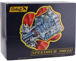 Rohloff Wheels & Parts|Disc Speedhub (Black) (Internal 14 Speed) (4-Bolt) (QR x 135mm) (32H) (Includes Twist Shifter)
