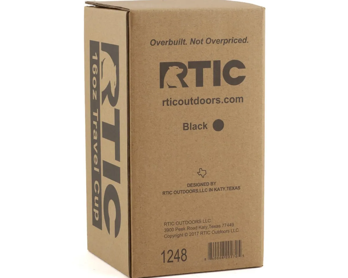 RTIC Water Bottles|x Performance Travel Mug (Black) (16oz)
