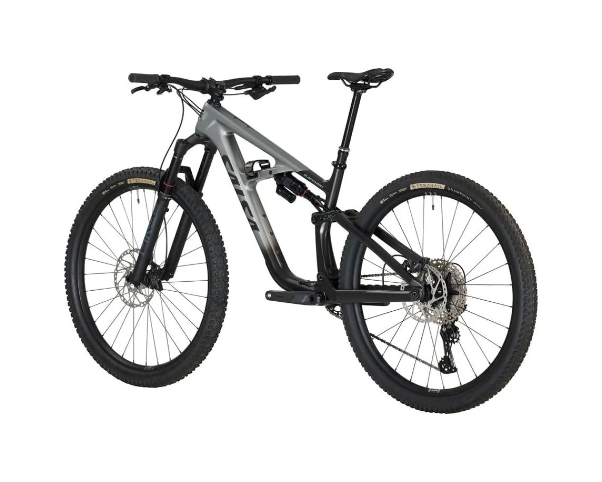 Salsa Mountain Bikes|Blackthorn 125 C Deore 12 Mountain Bike (Coffee Black/Smoke) (S)