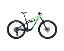 Salsa Mountain Bikes|Blackthorn 125 C GX AXS Transmission Mountain Bike (Slate/Citrus) (M)