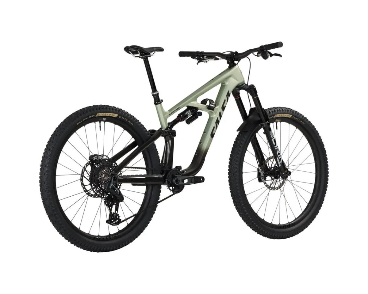 Salsa Mountain Bikes|Blackthorn 145 C XO AXS Transmission Mountain Bike (Coffee Black/Sage) (S)