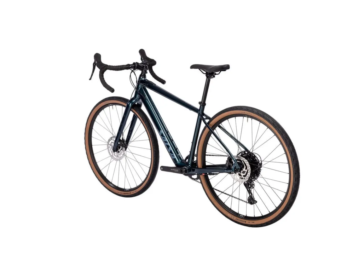 Salsa Gravel Bikes|E-Bikes|Confluence Drop Bar Gravel E-Bike (Midnight Blue) (49cm) (Shimano Cues) (1 x 10-Speed)