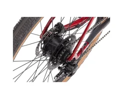 Salsa Gravel Bikes|E-Bikes|Confluence Flat Bar Gravel E-Bike (Canyon Red) (XS) (Shimano Essa) (1 x 8-Speed)