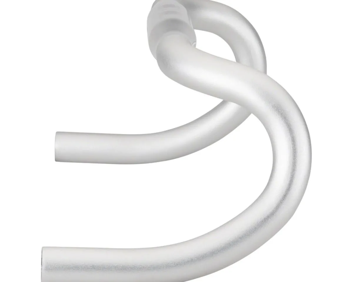Salsa Handlebars|Cowbell Deluxe Drop Handlebar (Silver) (31.8mm) (46cm) (12° Flare)