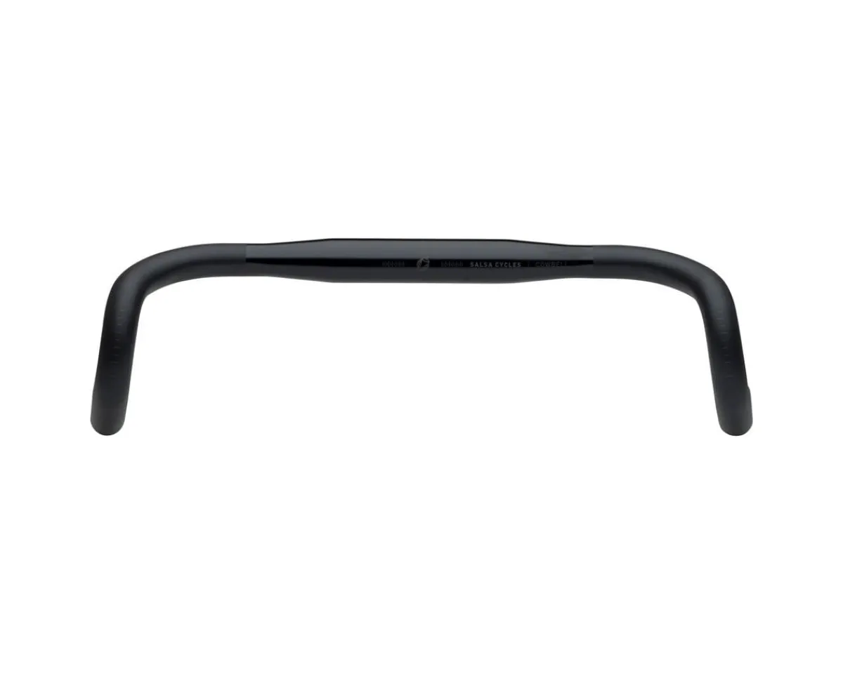 Salsa Handlebars|Cowbell Deluxe Drop Handlebar (Black) (31.8mm) (42cm) (12° Flare)