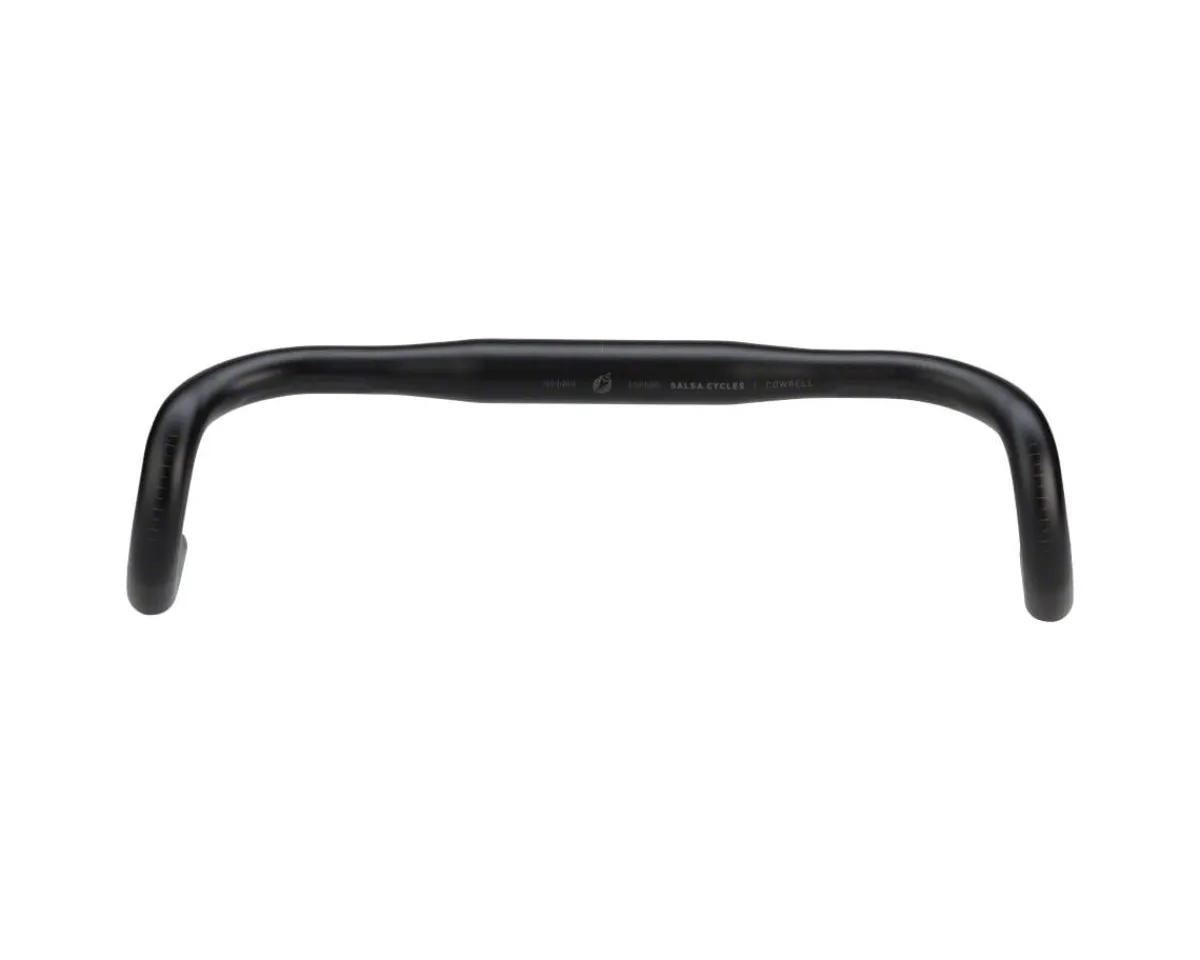 Salsa Handlebars|Cowbell Drop Handlebar (Black) (31.8mm) (42cm)